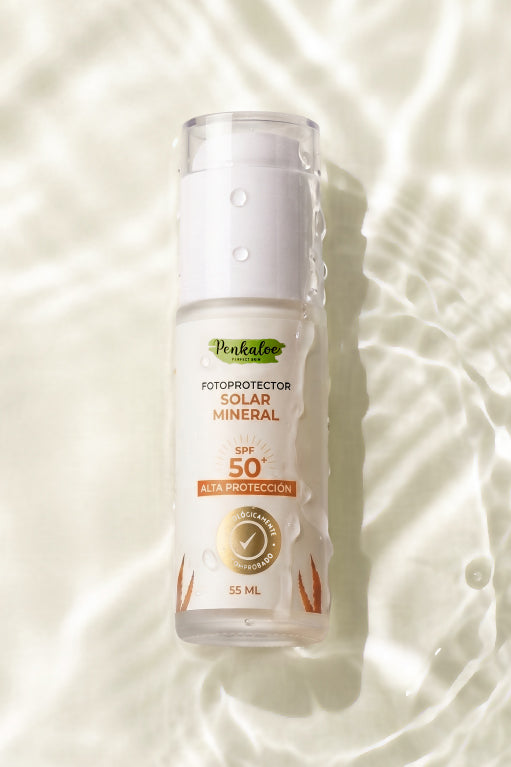 Fotoprotector Solar Mineral - Protección 50+ para todo tipo de piel